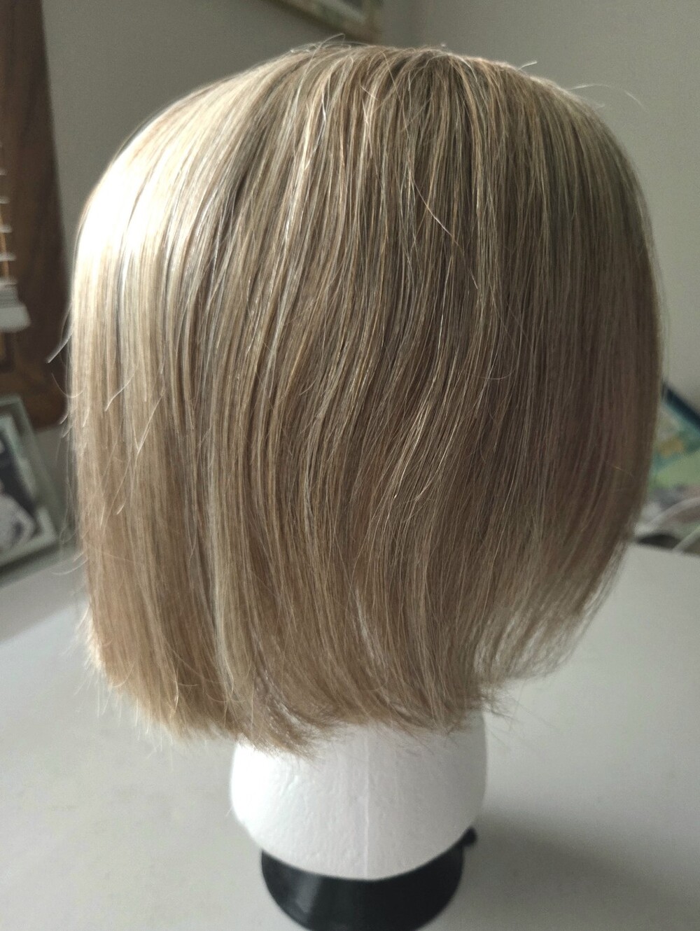 Human Hair Topper Golden Blonde - Picture 9 of 10